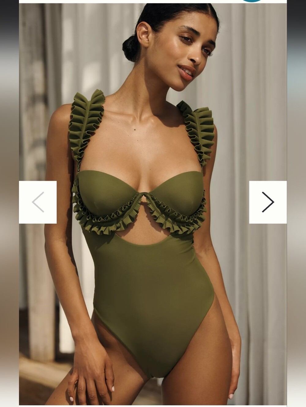 NWT Andrea Iyamah Kuji One-Piece Swimsuit